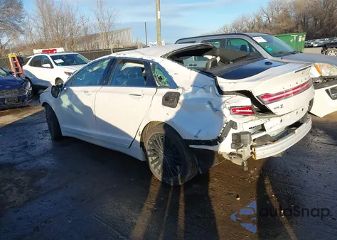 2018 Lincoln Mkz Hybrid Reserve z USA, uszkodzony, nr VIN 3LN6L5MU5JR617998